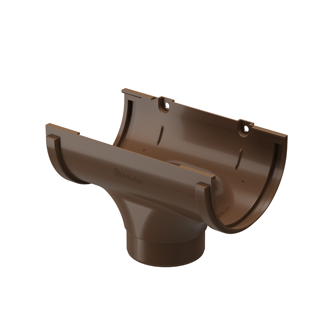 Водосточная воронка Standard, светло-коричневый