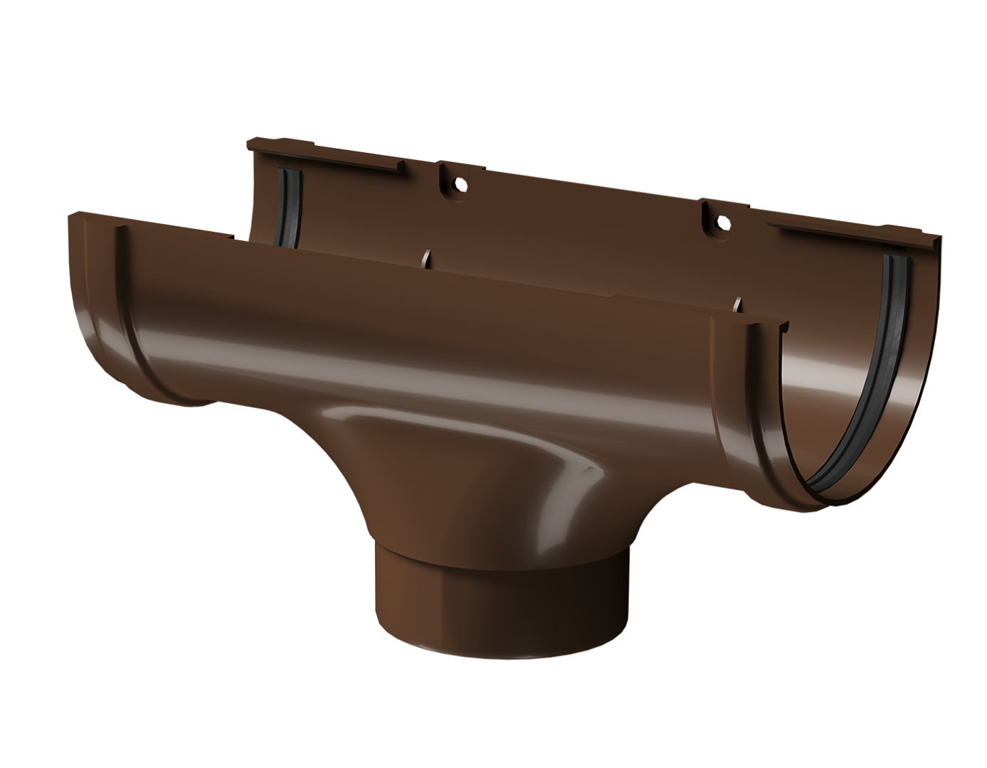 Водосточная воронка Premium, каштан