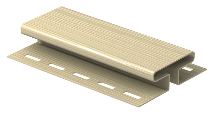 Соединительная планка сайдинга 3050 ЮП (уп 10 шт), цвет кофе с молоком