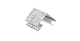 Наружный угол Стоун-хаус Сланец Светло-серый