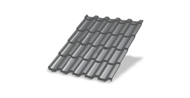 Металлочерепица МП Трамонтана-XL NormanMP (ПЭ-01-7004-0.5)