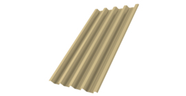 Профнастил Н60R 0.7 PE RAL 1014 слоновая кость