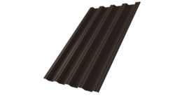 Профнастил НС44 0,5 Satin RR 32 темно-коричневый