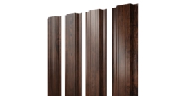 Штакетник Прямоугольный с прямым резом 0,45 Print Elite Cherry Wood TwinColor