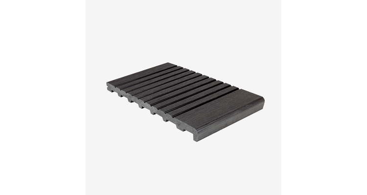Ступень UnoDeck полнотелая Scala 342×23 мм, 4 м, цвет Графит