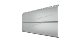 Сайдинг Металл Профиль Lбрус-XL-14х335 (ПЭ-01-9006-0.45)