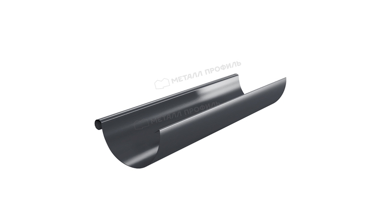 Желоб водосточный Металл Профиль Foramina PUR D125х3000 RAL 7024