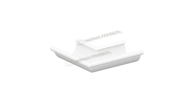 Угол желоба наружный Металл Профиль Foramina PUR D150 RAL 9010