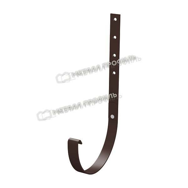 Держатель желоба Металл Профиль ПРОЕКТ D185х300 RAL 8017