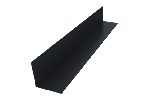 Угол внутренний 30х30 0,45 Drap TwinColor RAL 7024 мокрый асфальт (3м)