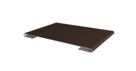 Планка стыковочная 0,5 Drap TX RAL 8017 шоколад (2м)