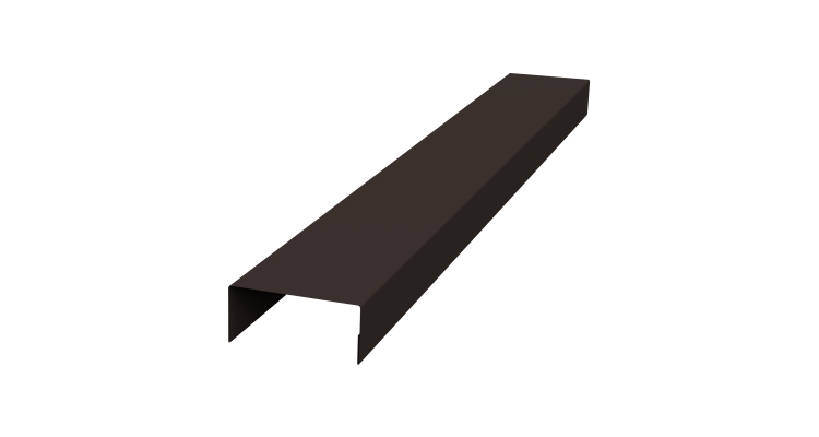 Крышка 30х20 жалюзи Texas 0,5 PurPro RR 32 темно-коричневый (2,5м)