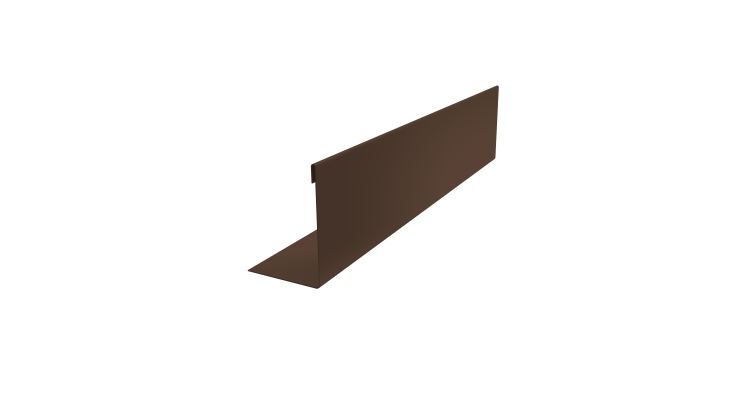 Нащельник 150 Texas 25х35 0,5 Atlas X RAL 8017 шоколад (L1,8)