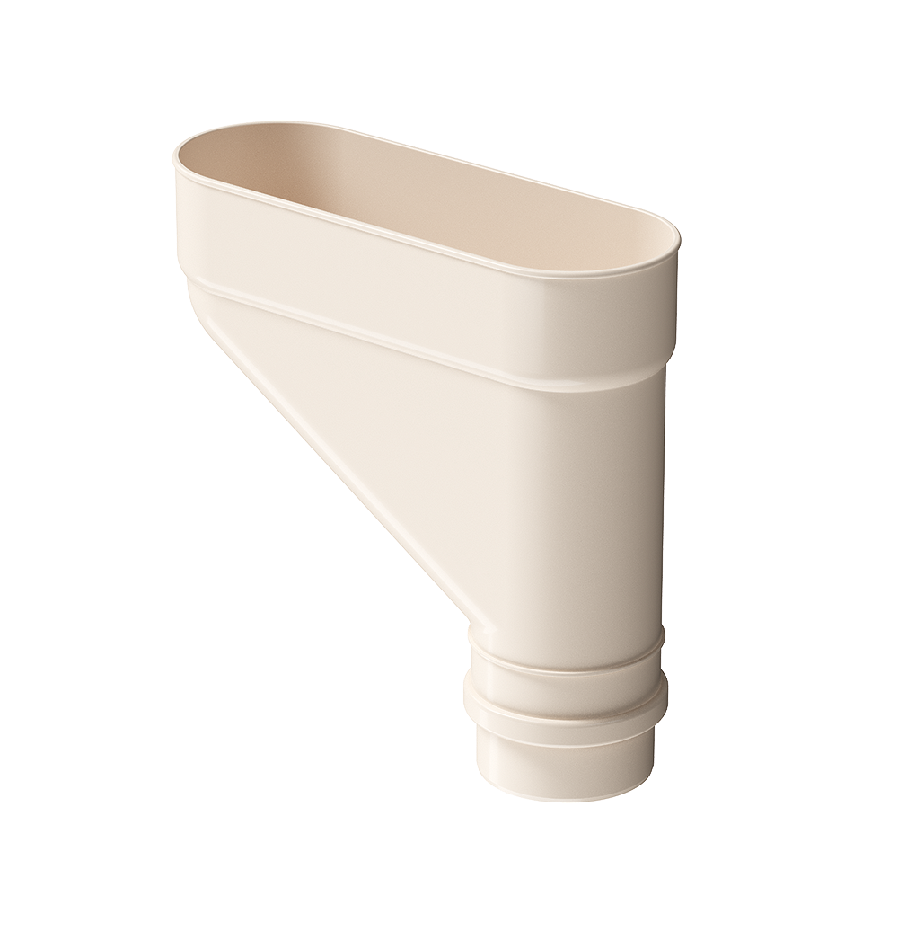 Коллектор для водостока Lux, латте