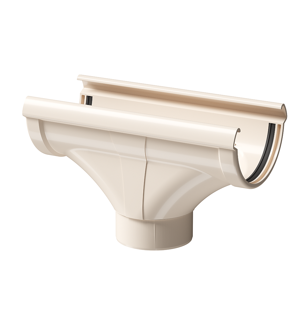 Водосточная воронка Lux, латте