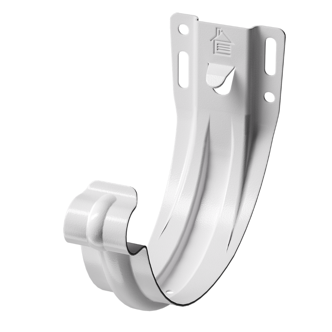 Кронштейн желоба карнизный Stal Premium, пломбир