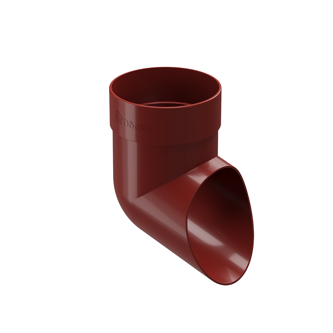 Наконечник водосточной трубы Standard, красный