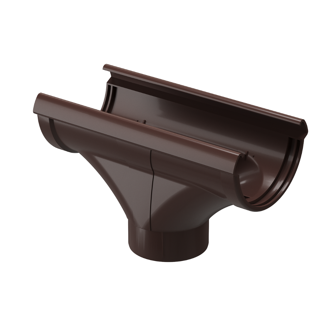 Водосточная воронка Lux, шоколад