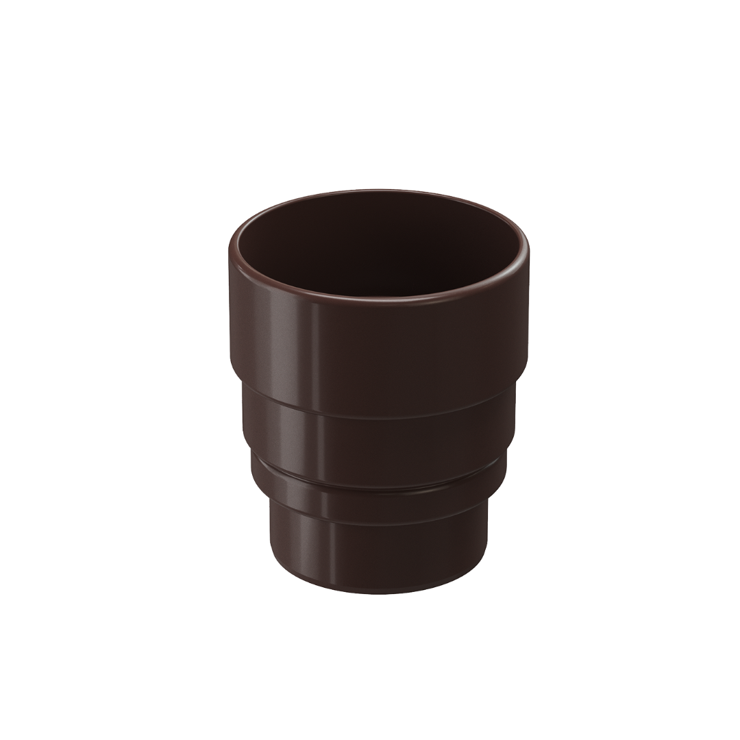 Переходник для водостока LUX/PREMIUM, шоколад